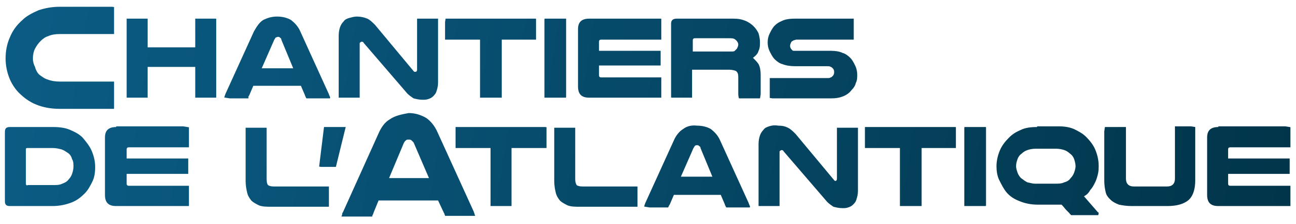 Logo chantier de l'atlantique
